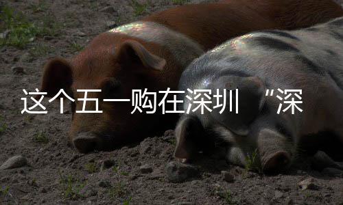 五一这个之约购在启活享生深圳深圳动开费活 畅促消
